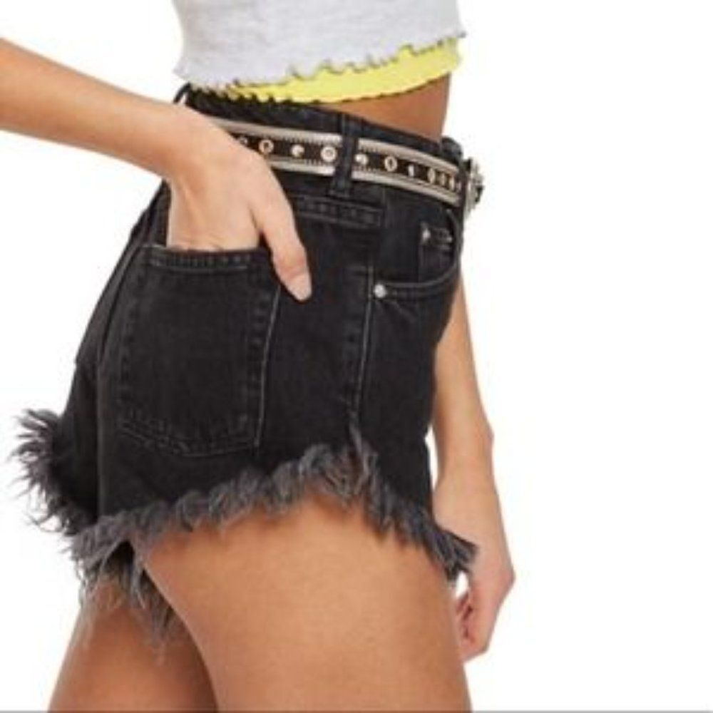 Topshop MOTO High Waisted Kiri Shorts